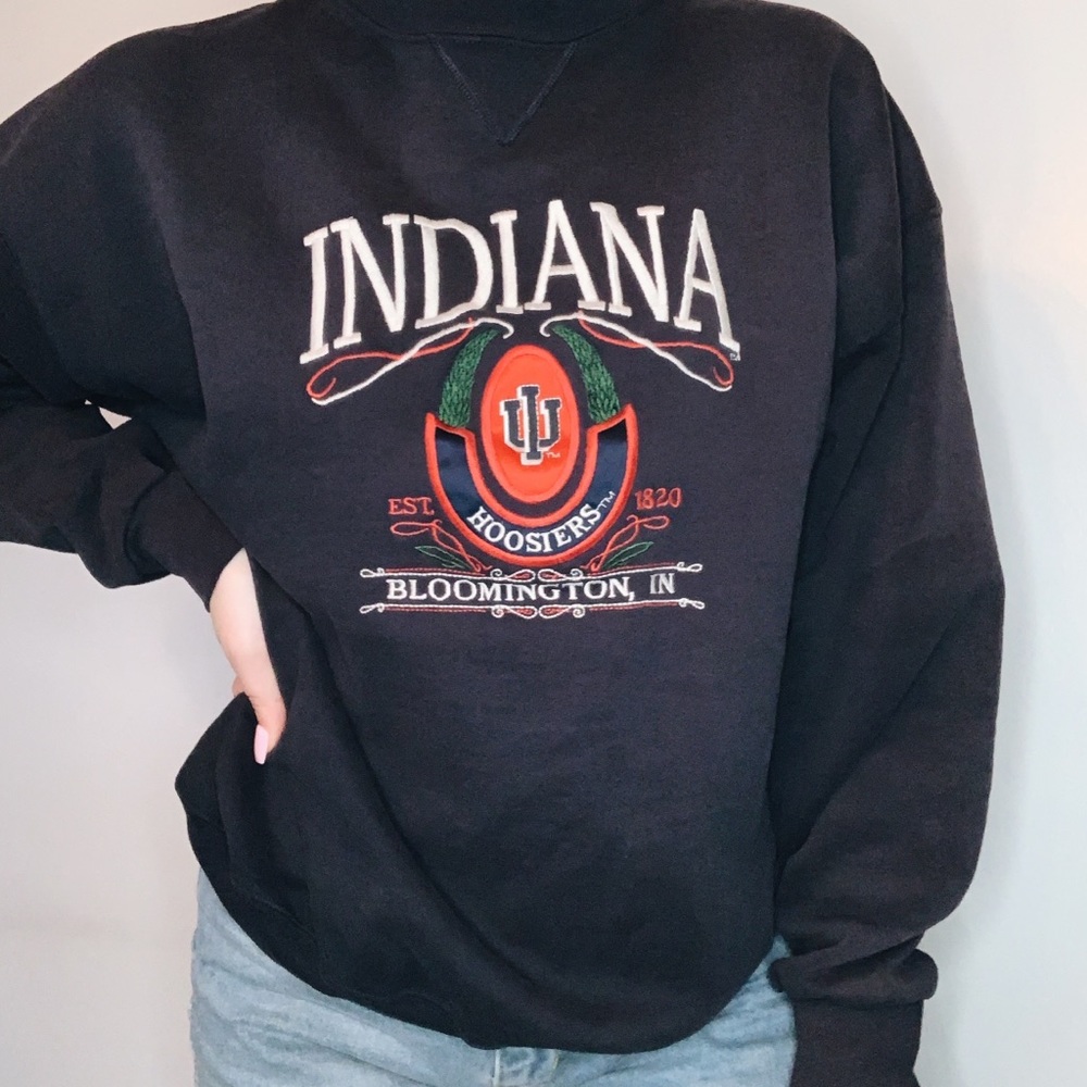 indiana hoosiers crewneck